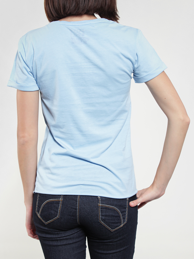 Koszulka Roxy Roll Sleeve Tee Wmn (boyfriend blue) 