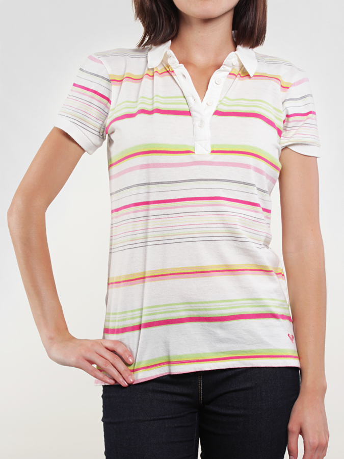 Koszulka Polo Roxy Marissa Stripe Wmn (xiwje253) 