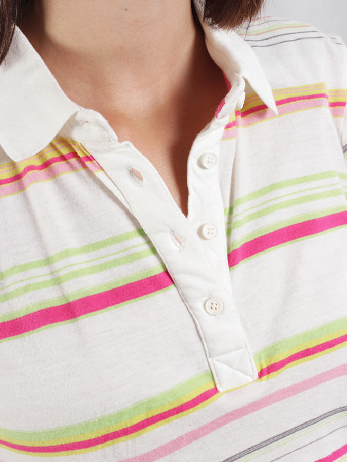 Koszulka Polo Roxy Marissa Stripe Wmn (xiwje253) 