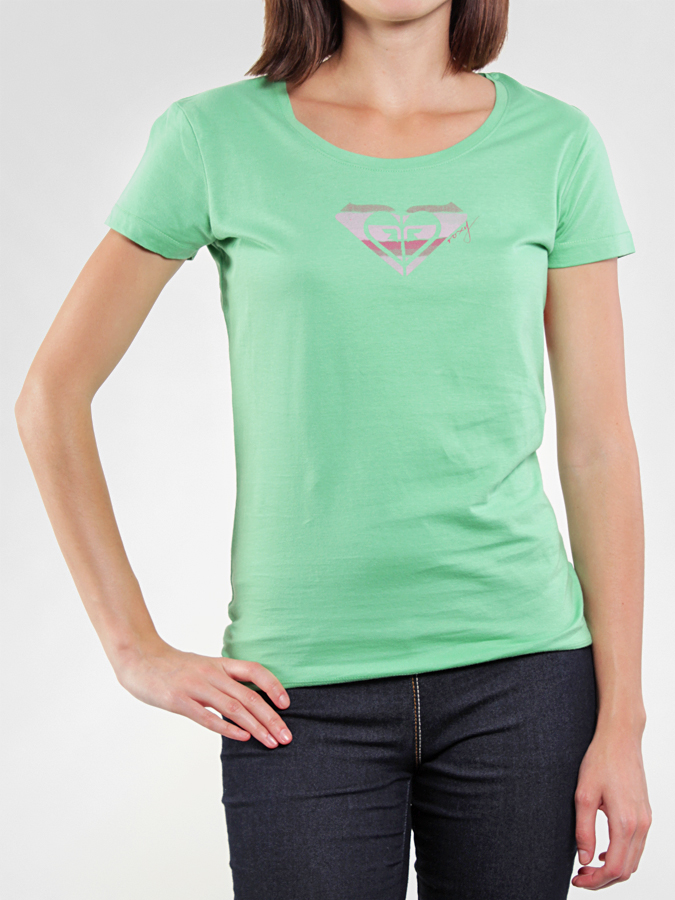 Koszulka Roxy Beach Logo Brights Tee 872 Wmn (garden) 