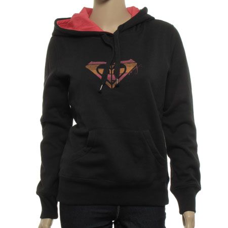 Bluza z kapturem Roxy Q Logo Brights XIWSW872 Wmn (true black) 