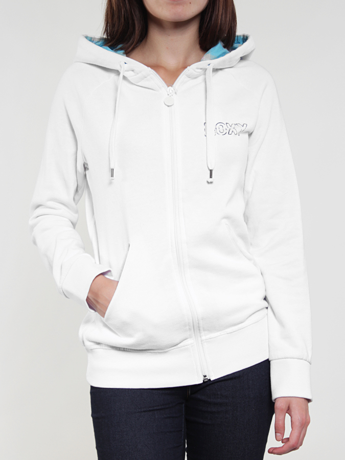 Bluza z kapturem Roxy XIWSW934 Wmn (white) 
