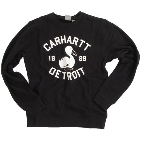 Bluza Carhartt Duck University Sweat (black/white) 