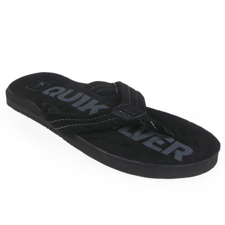 Klapki japonki Quiksilver Gaff 314 (black/grey/black) 