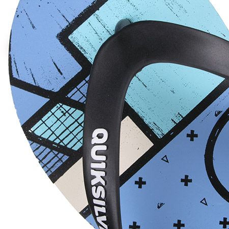 Klapki Quiksilver KIMSL094 (blue/white/black) 