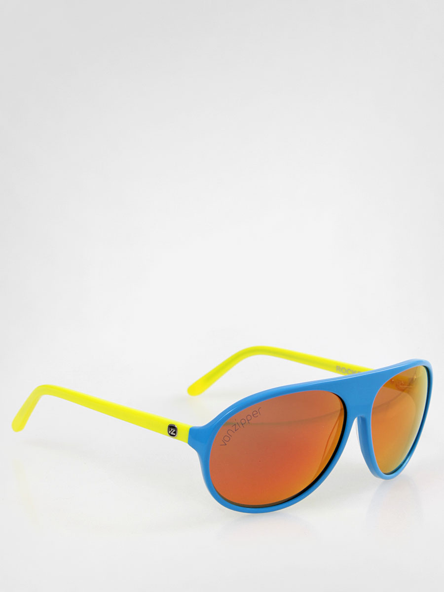 Okulary Von Zipper Rockford (cyan yellow/lunar chrome)
