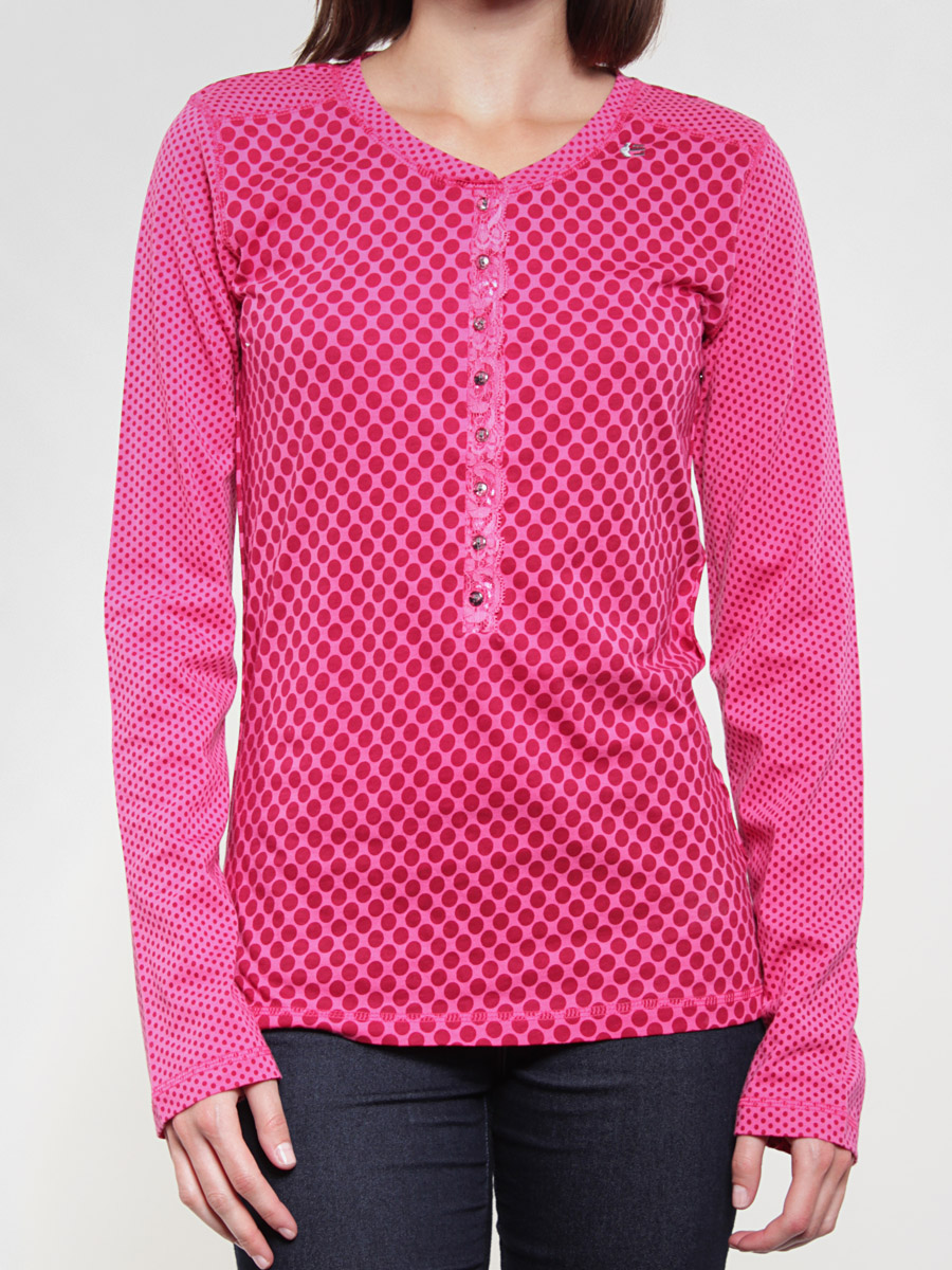 Longsleeve Etnies Girl Sherman Henley (ruby)
