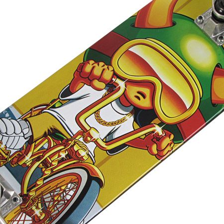 Deskorolka Speed Demons Lowrider 7.6'' (green)