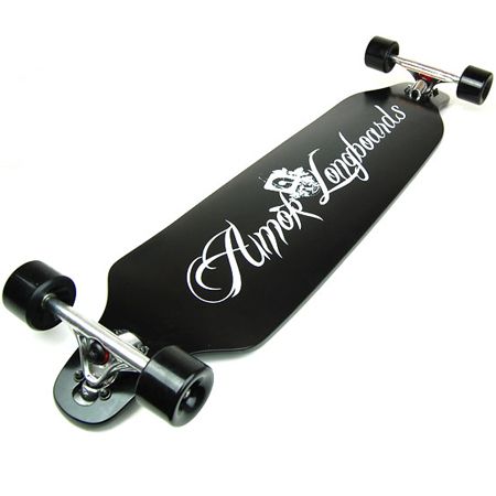 Longboard Amok Typo (black)