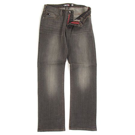 Spodnie Circa Staple Straight Denim (tint medium black)