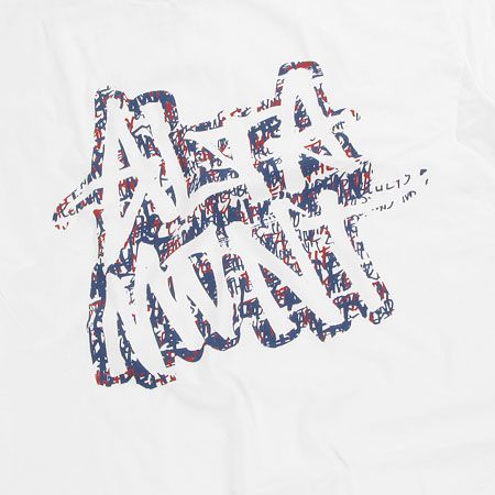 T-Shirt Altamont Unscribble (white/purple)