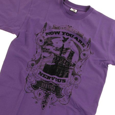 T-Shirt Nervous Factory (purple)