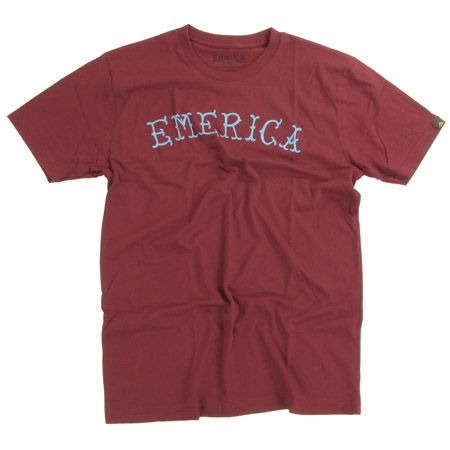 T-Shirt Emerica All City (maroon)