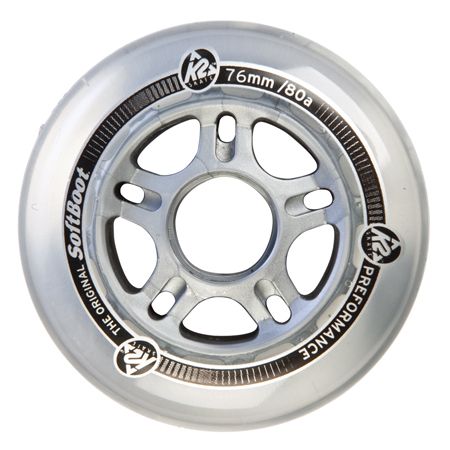 Kółka do rolek K2 76mm Wheel 8-Pack + Łożyska ABEC 5 Nylon Spacer