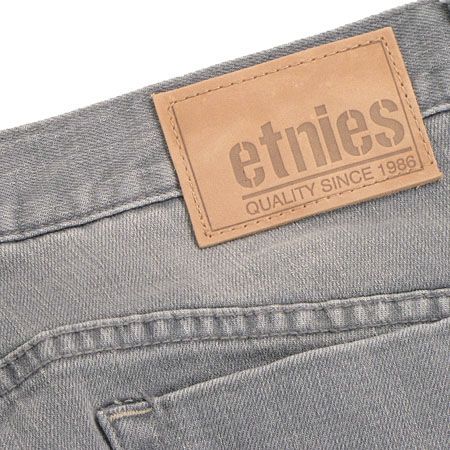 Spodnie Etnies Straight Fit (grey worn)