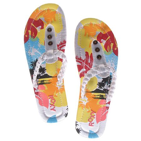 Klapki japonki Roxy Torah Wmn (white)