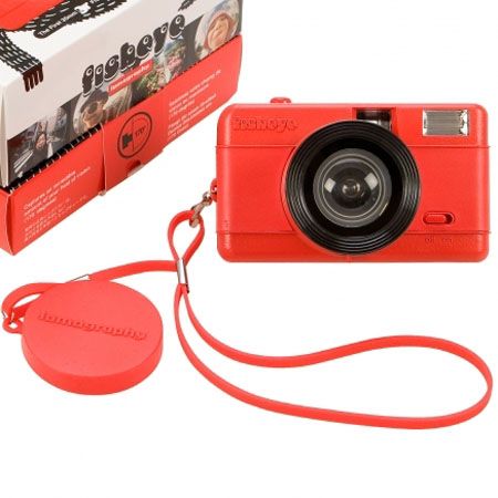 Aparat fotograficzny Lomography Fisheye (czerwony)