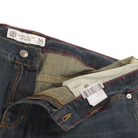 Szorty Element Continental Wk (haze wash)