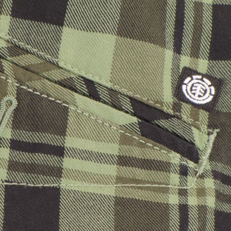Szorty Element Plaid Tasia (green tea)