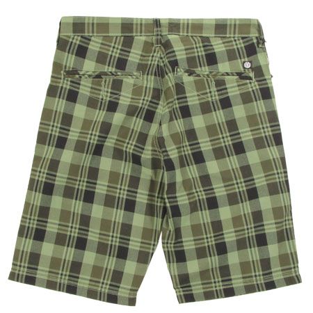 Szorty Element Plaid Tasia (green tea)