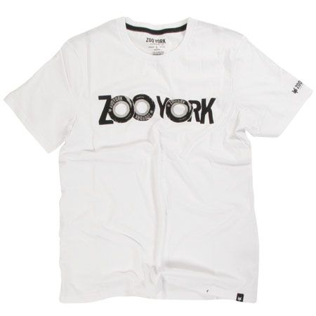 T-Shirt Zoo York Wheel (white)