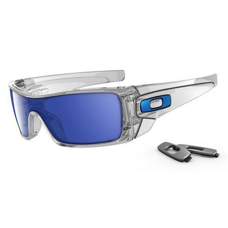 Okulary Oakley Batwolf (polished clear/ice iridium)