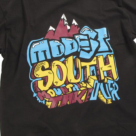 T-Shirt Modest South Wear Mountain Take Over (black)
