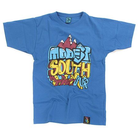 T-Shirt Modest South Wear Mountain Take Over (r.blue)