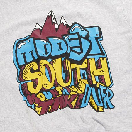 T-Shirt Modest South Wear Mountain Take Over (grey)