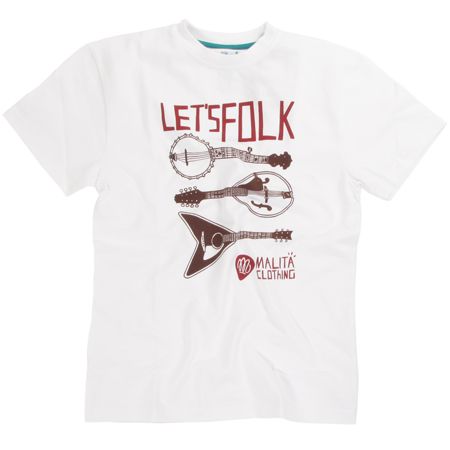 T-Shirt Malita Folk (white)