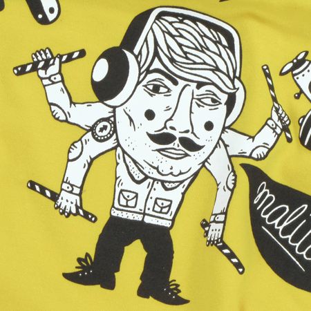 T-Shirt Malita Air Port (yellow)