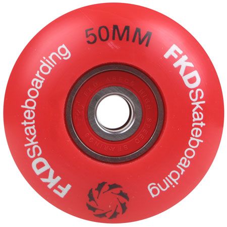 Kółka z łożyskami FKD 03 50mm/ABEC5 (red)