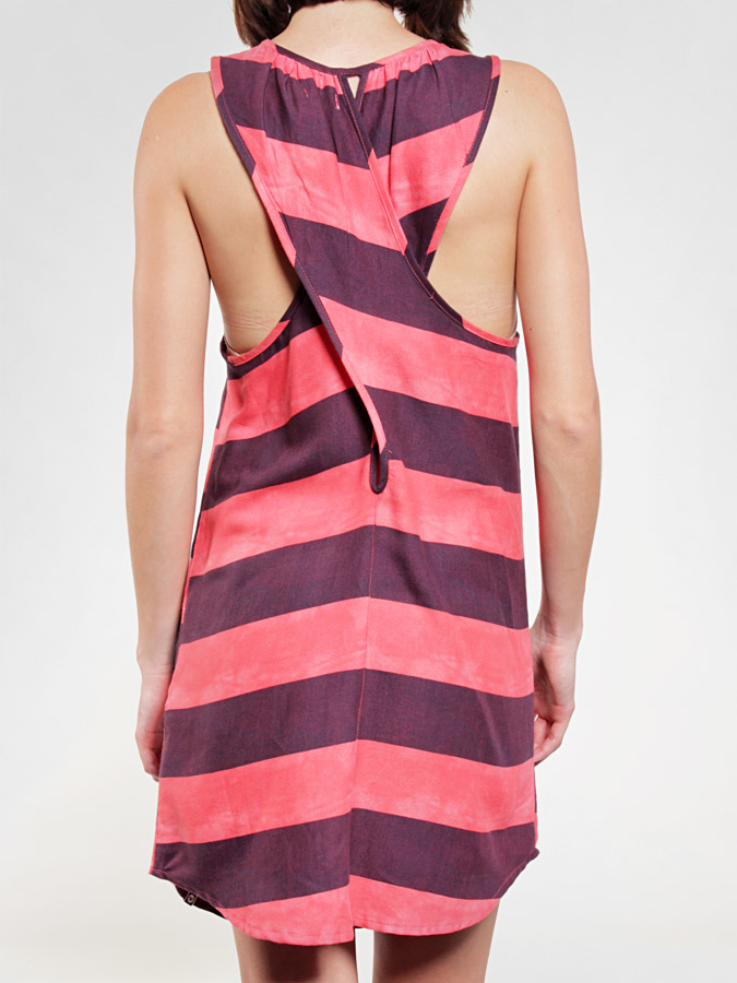 Sukienka Roxy Bike Ride Xiwdr144 Wmn (aqua stripe)