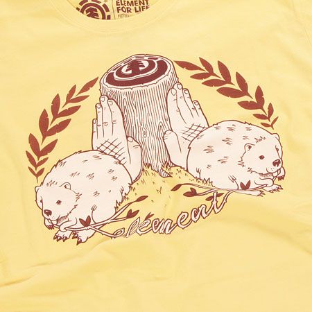 T-Shirt Element Element Beavers (straw) 