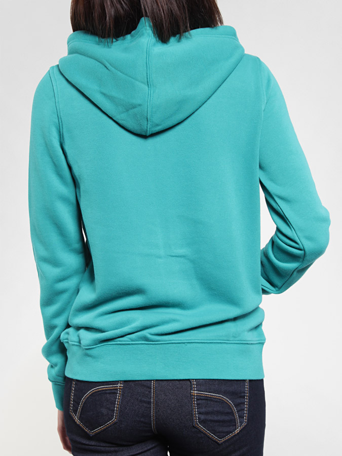 Bluza z kapturem Etnies Corporate Zip Wmn (teal)