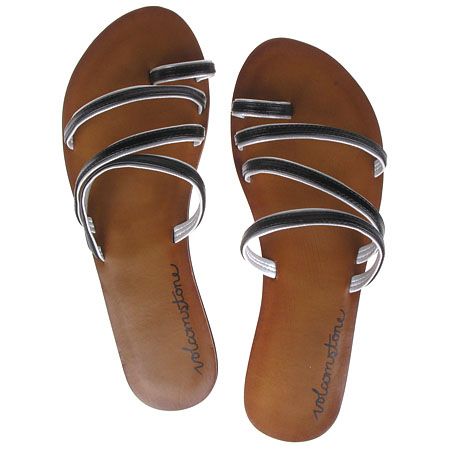 Klapki Volcom Piece of Mind Creedlers Wmn (black)