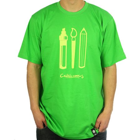 T-Shirt Chillin Marker (zielony)