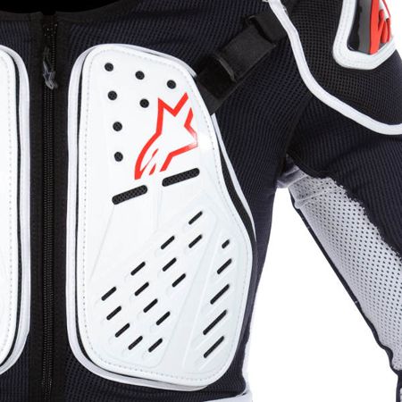 Męski Zbroja Alpinestars MTB Bionic Jacket (biały)