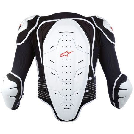 Męski Zbroja Alpinestars MTB Bionic Jacket (biały)