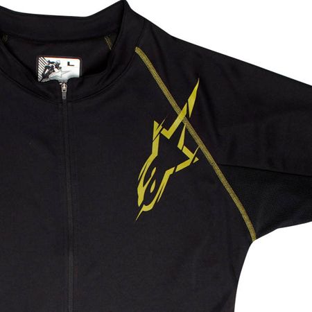 Koszulka Alpinestars Hyperlight Jersey (czarny/lime)