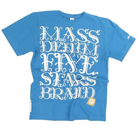 T-Shirt Mass Ornament (niebieski)
