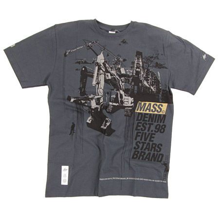 T-Shirt Mass Work Zone (grafit)