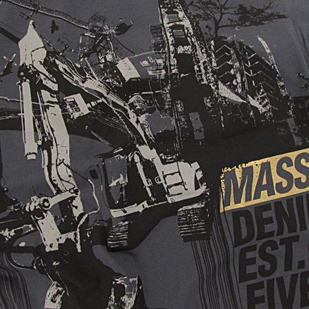 T-Shirt Mass Work Zone (grafit)