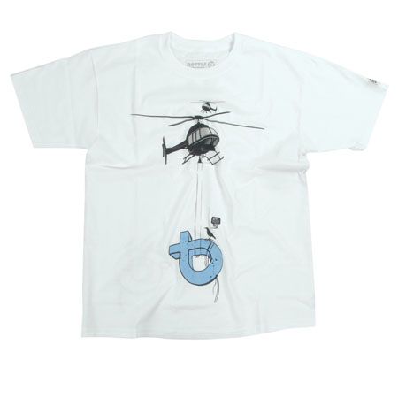 T-Shirt BTL Helicopter (biały)