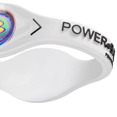 Opaska z hologramem Power Balance Sil (white/black)