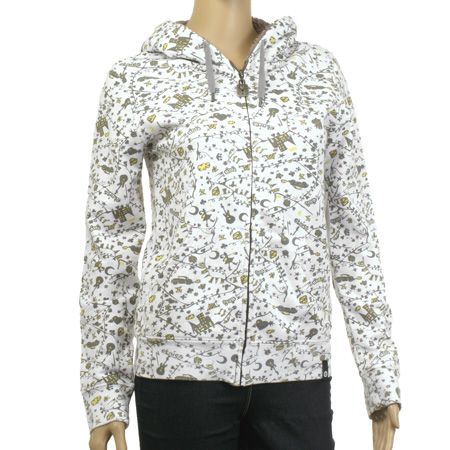 Bluza z kapturem Etnies Imperial Wmn (white)
