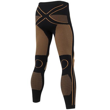 Kalesony X-Bionic Energy Accumulator Pants Long (czarno-pomarańczowy)