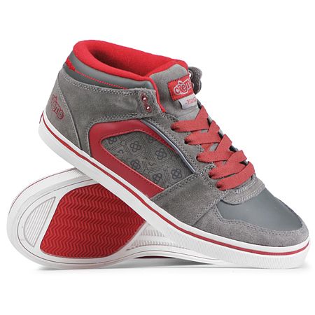 Buty Creme Rising (grey/red)