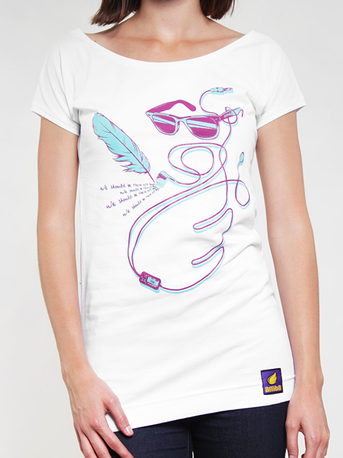 T-Shirt Arriba-Wear Chilli Wmn (biała)