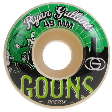 Kółka GOLD Ryan Gallant Goonz Boston 49mm